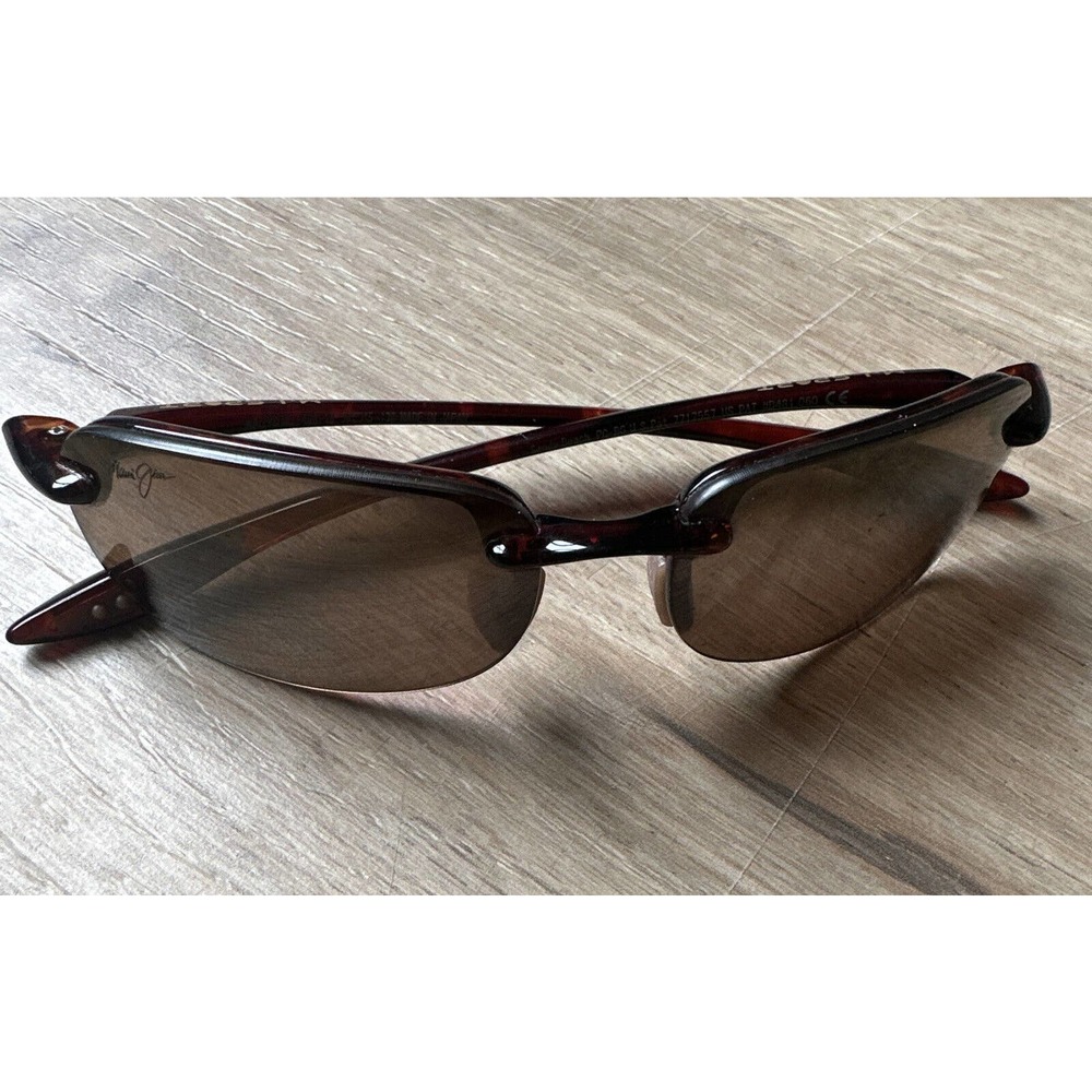 Maui Jim Sport Sandy Beach Tortoise Sunglasses MJ 408-10 56-15-130